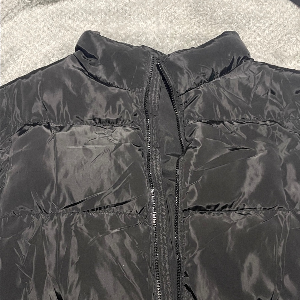SHEIN Black Puffer Jacket